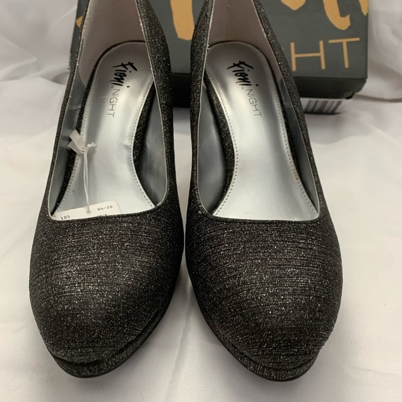 Fioni Night Glittery 4” Stiletto Heels - Picture 3 of 10